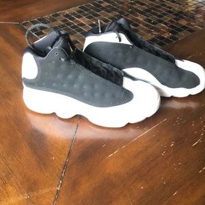 Girls Air Jordan high top sneaker